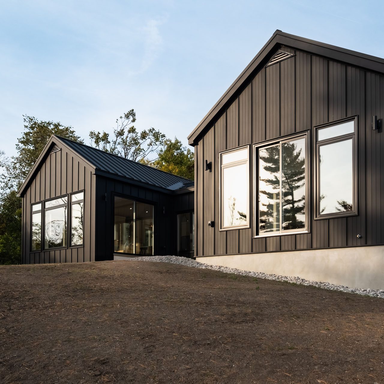 Photo from our custom home built project - Loughborough Lake New Home Build in South Frontenac, Ontario