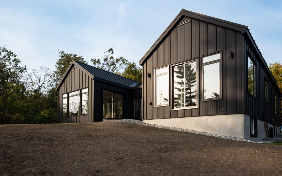 Photo from our custom home built project - Loughborough Lake New Home Build in South Frontenac, Ontario
