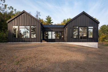 Photo from our custom home built project - Loughborough Lake New Home Build in South Frontenac, Ontario