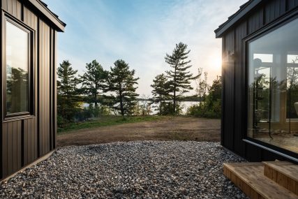 Photo from our custom home built project - Loughborough Lake New Home Build in South Frontenac, Ontario