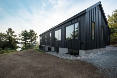 Photo from our custom home built project - Loughborough Lake New Home Build in South Frontenac, Ontario