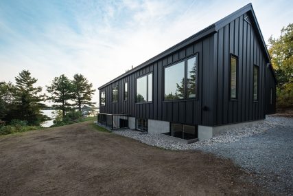 Photo from our custom home built project - Loughborough Lake New Home Build in South Frontenac, Ontario