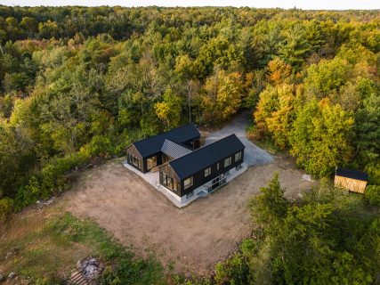 Photo from our custom home built project - Loughborough Lake New Home Build in South Frontenac, Ontario