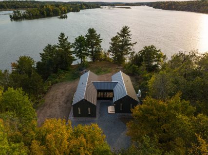 Photo from our custom home built project - Loughborough Lake New Home Build in South Frontenac, Ontario