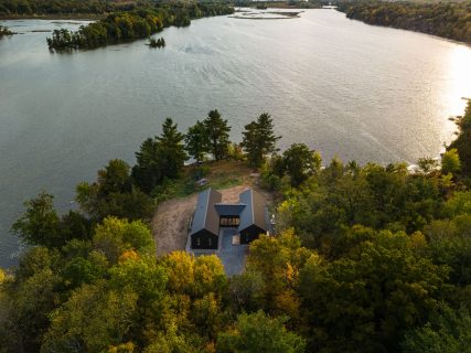 Photo from our custom home built project - Loughborough Lake New Home Build in South Frontenac, Ontario