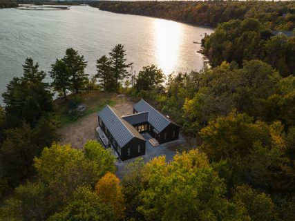Photo from our custom home built project - Loughborough Lake New Home Build in South Frontenac, Ontario
