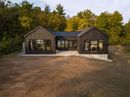 Photo from our custom home built project - Loughborough Lake New Home Build in South Frontenac, Ontario