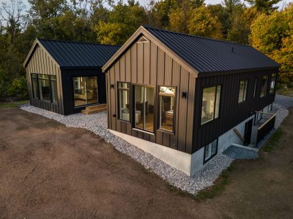 Photo from our custom home built project - Loughborough Lake New Home Build in South Frontenac, Ontario