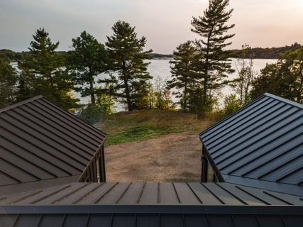 Photo from our custom home built project - Loughborough Lake New Home Build in South Frontenac, Ontario