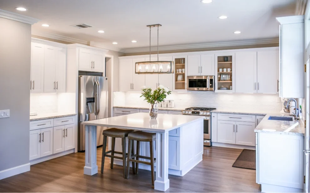 recently upgraded kitchen