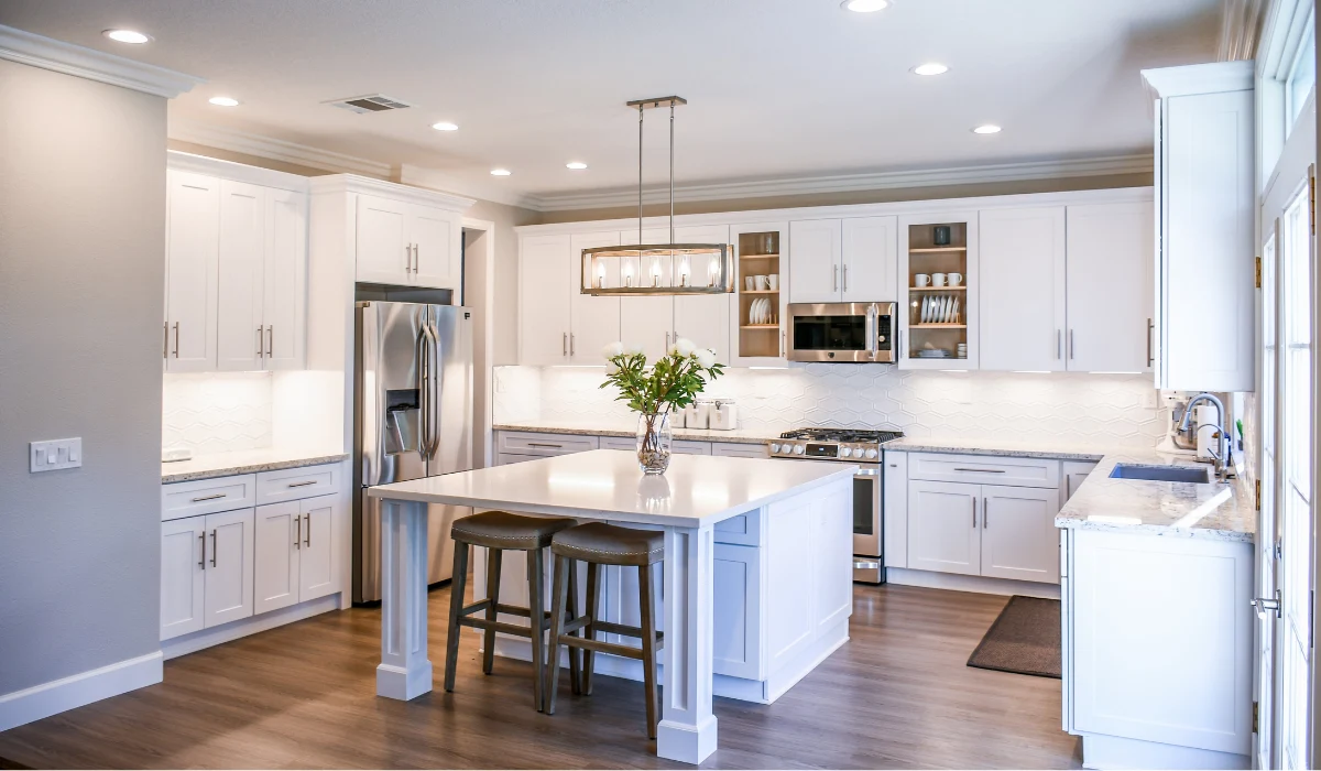 recently upgraded kitchen