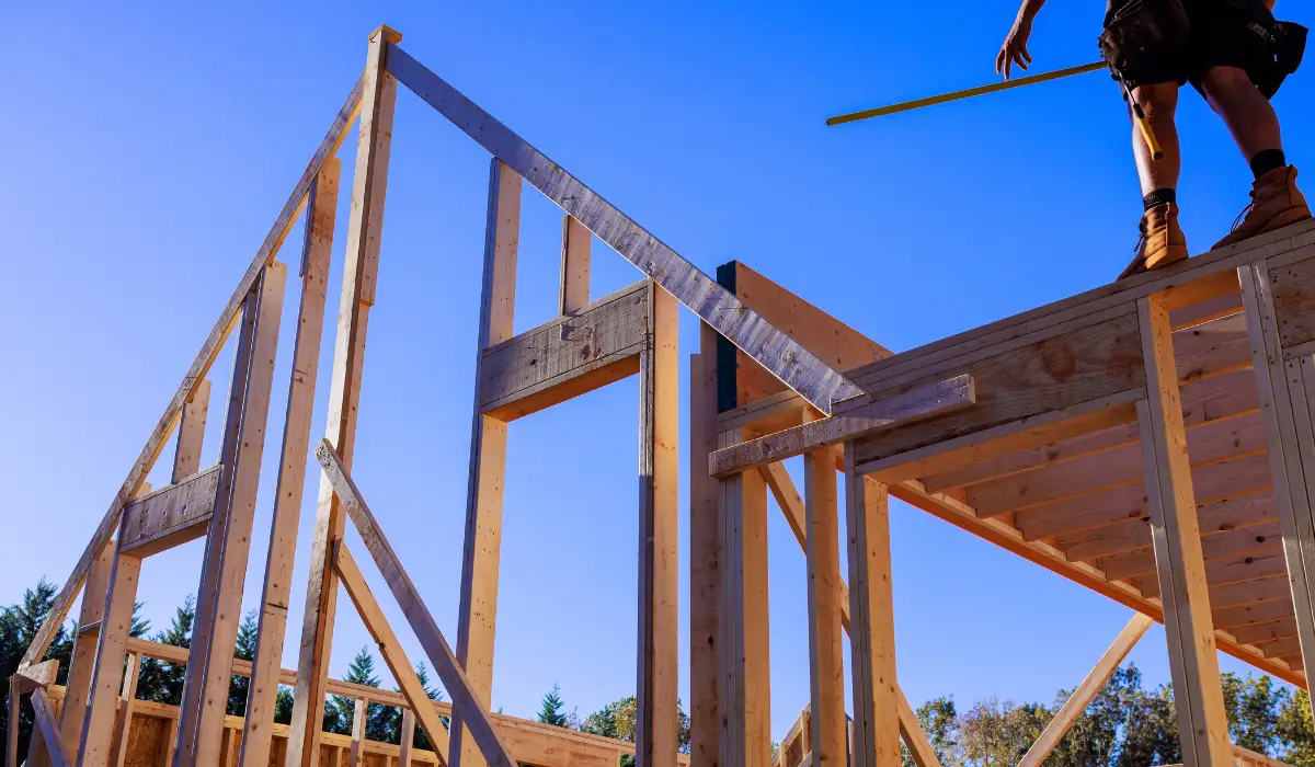 home-addition-property-2 Wooden foundation of a house